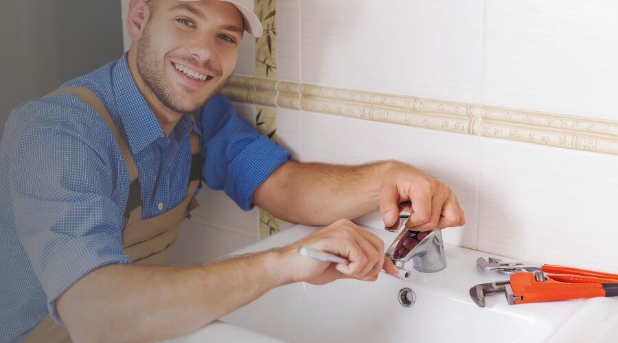 Faucet cartridge replacement in Colwich, KS
